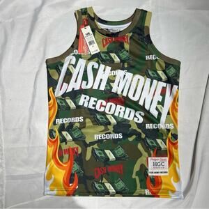Cash Money Records Camouflage Tank Top